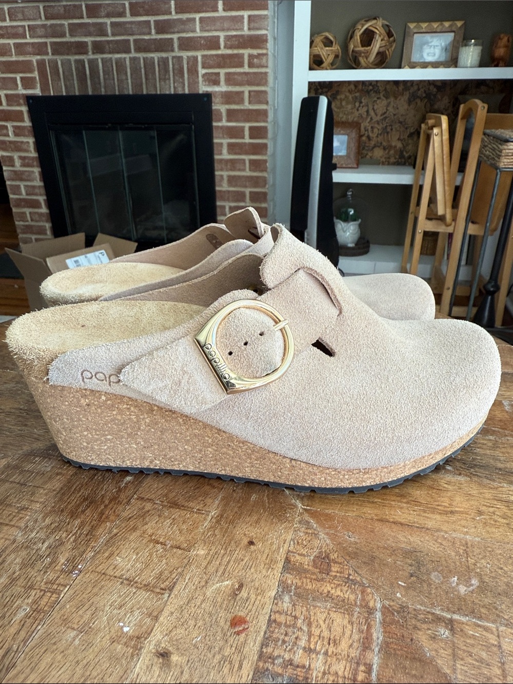 Papillio by Birkenstock Fanny Wedge Clogs 38/7 - Picture 10 of 16